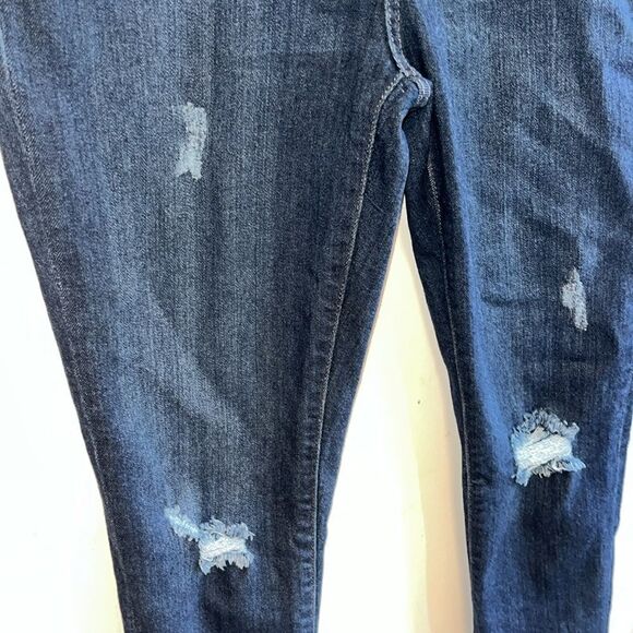 EXCELLENT DISTRESSED CONDITION SIZE 29 PINK BLUSH MATERNITY JEANS - Picture 9 of 9